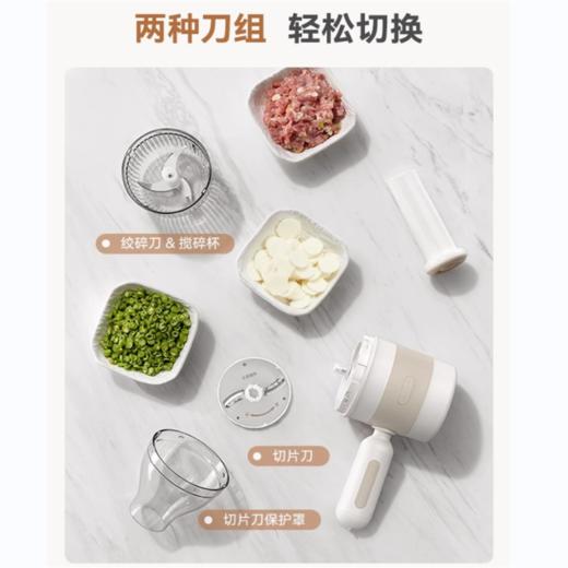 大宇佐料机绞肉机家用电动小型碎菜蒜泥全自动搅拌料理辅食多功能 商品图1