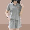 盐系炸街运动套装，宽松洋气减龄休闲短裤两件套MS2260 商品缩略图2