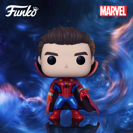 Funko POP What If美漫漫威动画假如金属涂装限定款没戴面具的蜘蛛侠手办摆件 58253 商品图1