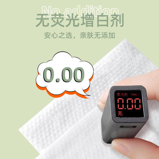 「壁挂抽取式！两款可选」洗脸巾纯棉一次性加厚加大不掉毛居家日用家庭装悬挂抽取式卸妆洁面擦脸巾 商品图2