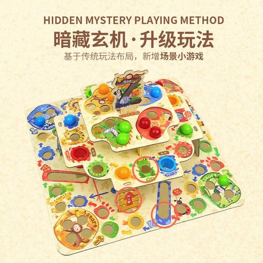 智蔻动物乐园立体飞行棋  商品图3