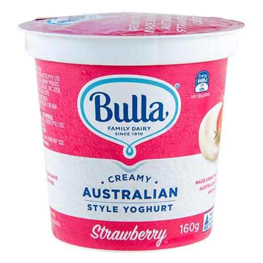 Bulla草莓味发酵乳160g 商品图0