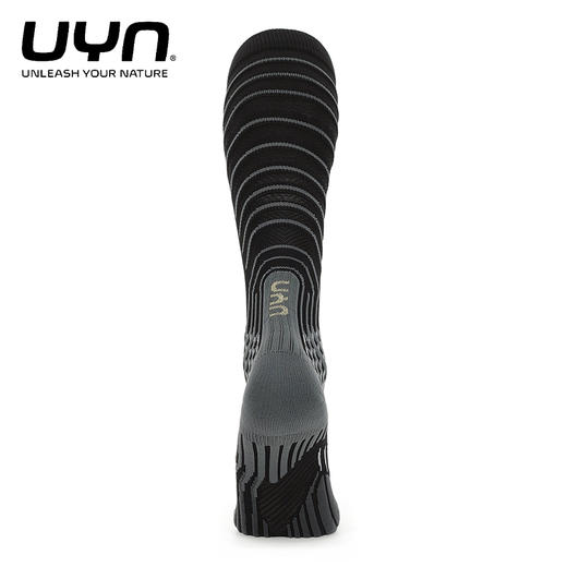 UYN跑步压缩一体长袜男女款冬季保暖防滑减震长筒袜耐磨速干高帮袜 商品图3