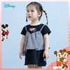 【商场同款】迪士尼童装 女童假两件短袖连衣裙夏季吊带拼接裙子女 商品缩略图2