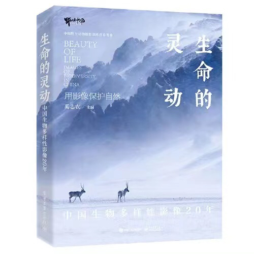 生命的灵动：中国生物多样性影像20年 中国野生动物摄影 奚志农 摄影书籍 电子工业出版社