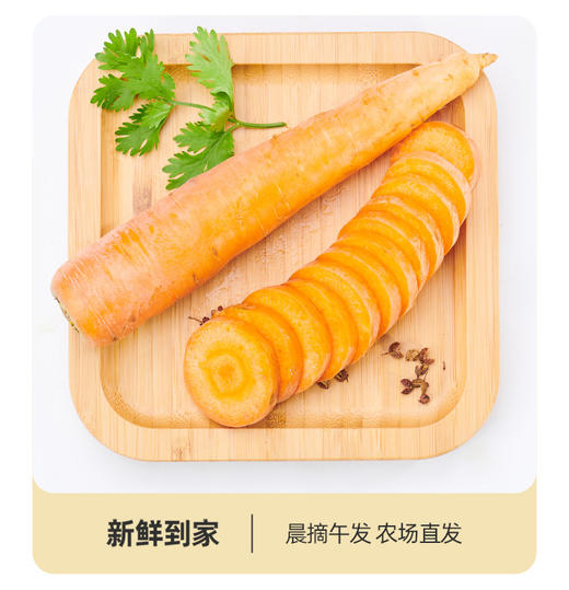 绿源禾心有机胡萝卜2.5kg/份 商品图1