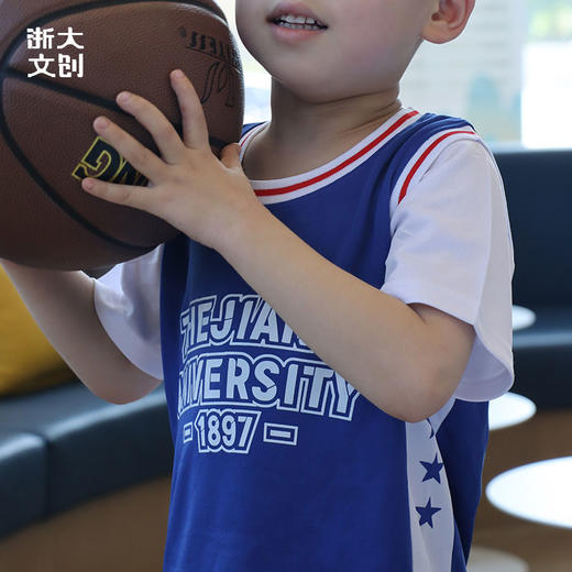 【浙大文创】浙江大学儿童假两件运动套装红蓝两色可选 商品图1