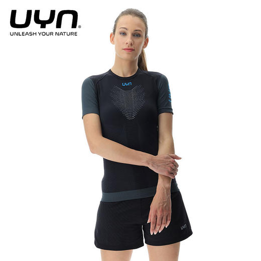 UYN运动短袖PB42系列 上衣男女款夏季训练透气吸汗弹力速干衣压缩衣 商品图8