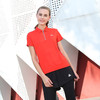 匹克【冰凉透气】夏季女式Polo衫拉链女士上衣短袖舒适休闲运动t恤女TF69194 商品缩略图0