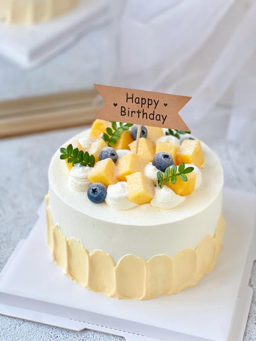 小清新芒果·冰激凌蛋糕 商品图0