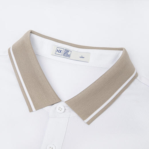 HX 夏季翻领短袖T恤Y102320296101/02POLO杉 商品图9