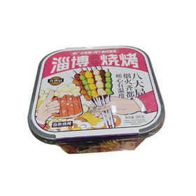 食满冠淄博烧烤烤广式香肠+烤午餐肉套餐285g