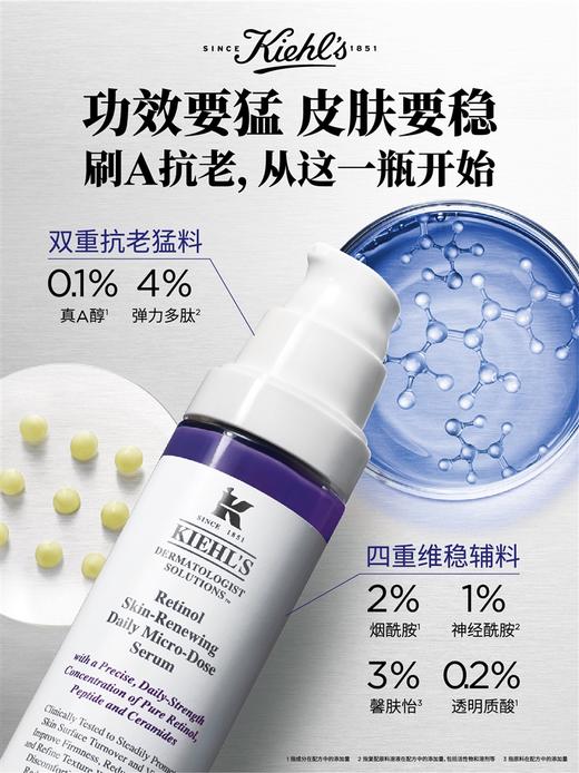 科颜氏A醇视黄醇抗皱紧实精华乳 30ml 商品图4