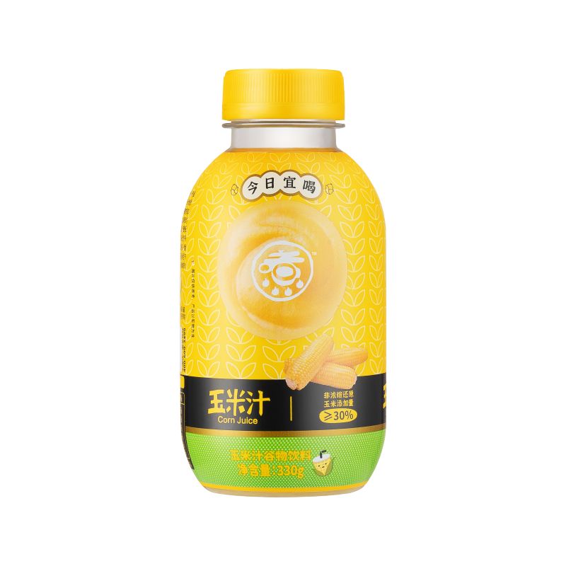 【全家有售】煮NFC玉米汁谷物饮料330g/瓶 30%玉米添加 鲜榨玉米汁