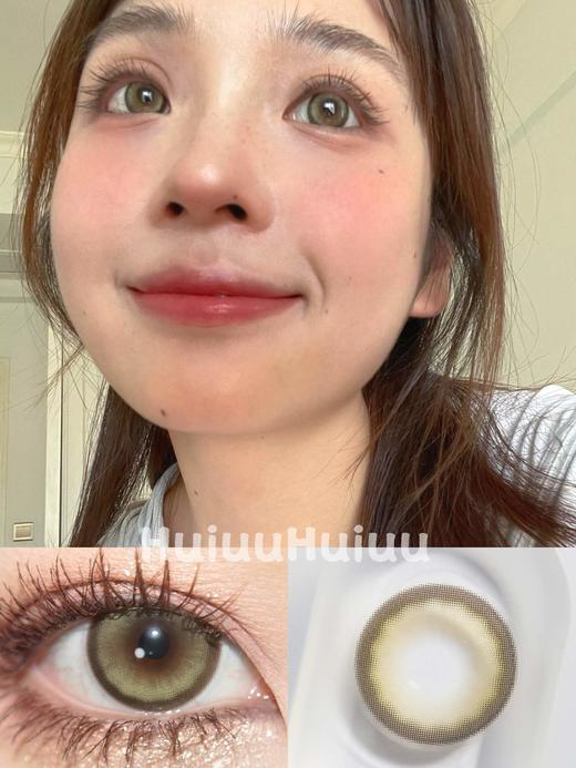 【大直径】NEWSCOKO-迷幻青芥-14.5mm【年抛 度数0-1000度 含有525/575度】 商品图0