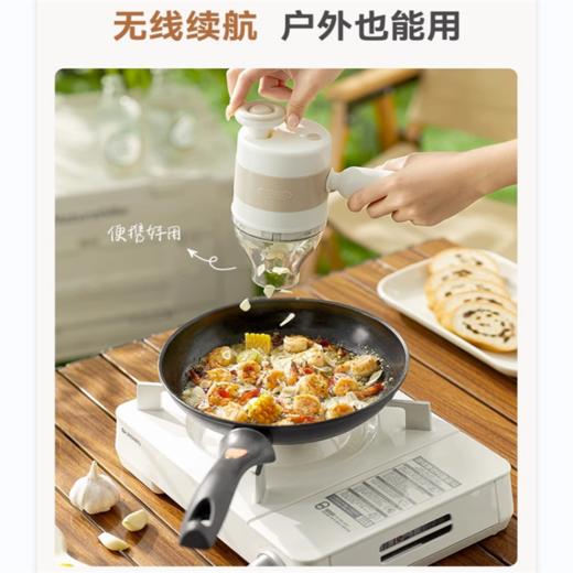 大宇佐料机绞肉机家用电动小型碎菜蒜泥全自动搅拌料理辅食多功能 商品图2