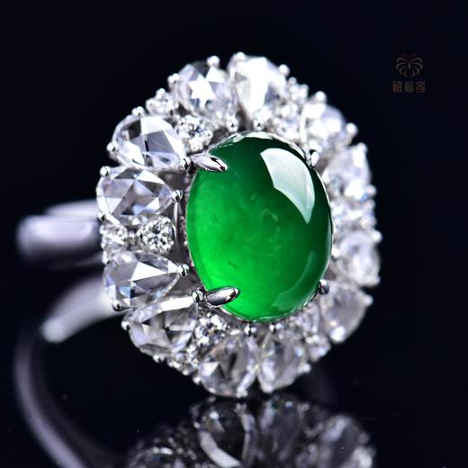 【繁花】满绿戒指    JZ12301006 商品图4