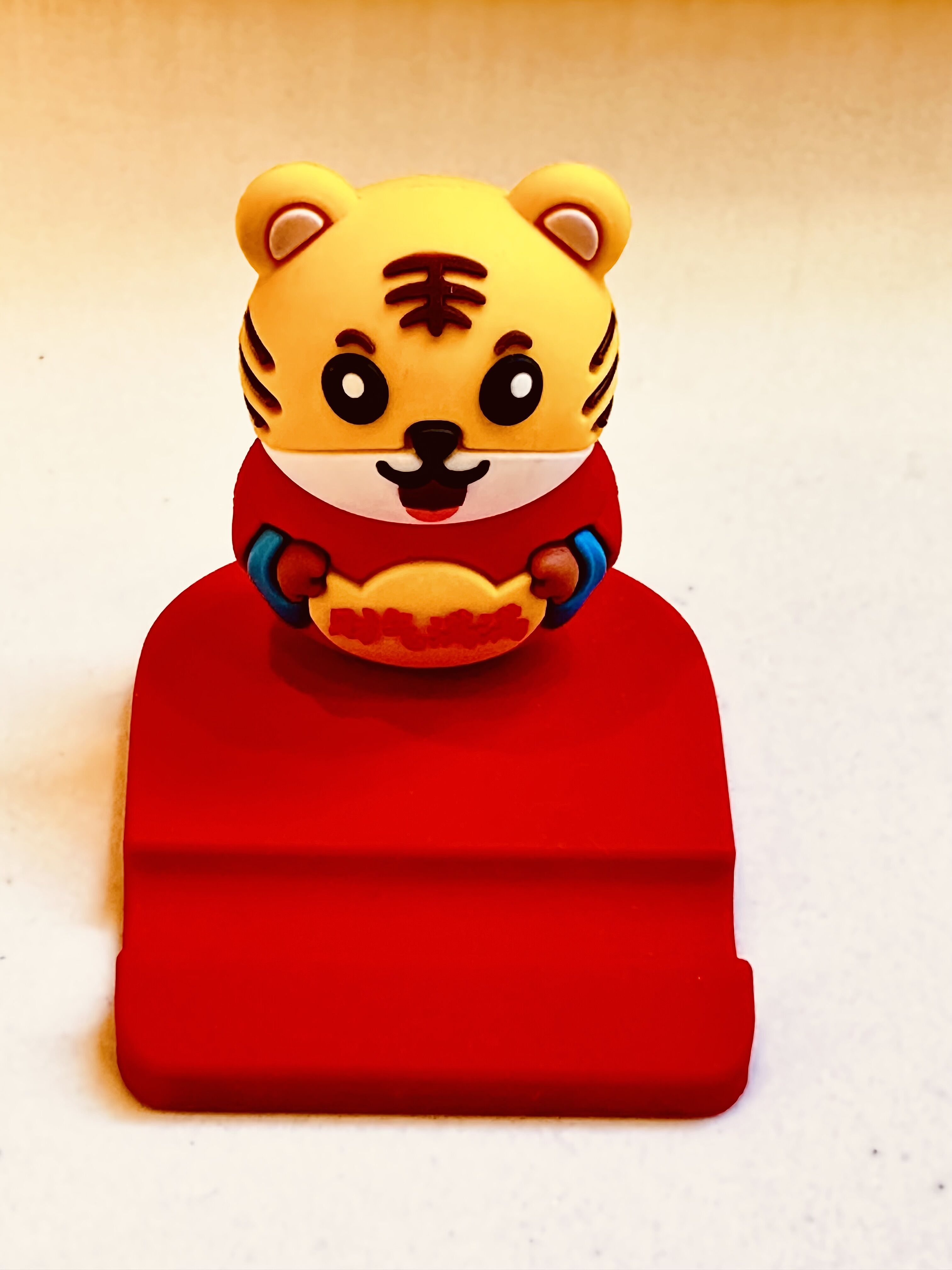 小财虎好运发财手机支架