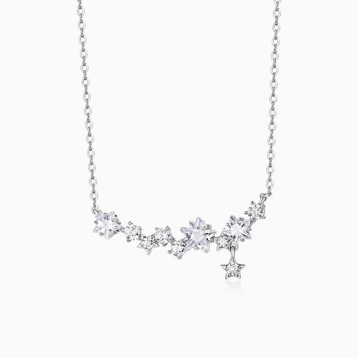 卡蒂罗小星愿项链女925银轻奢小众2023新款夏锁骨链高级感配饰 商品图0