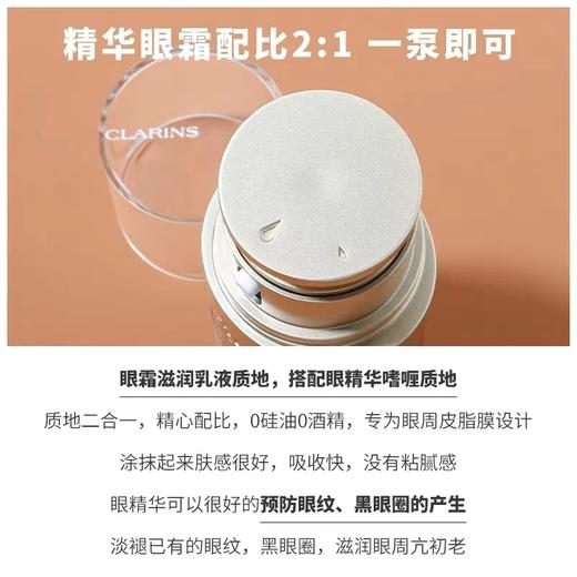 娇韵诗双萃焕活眼部精华20ml 商品图2