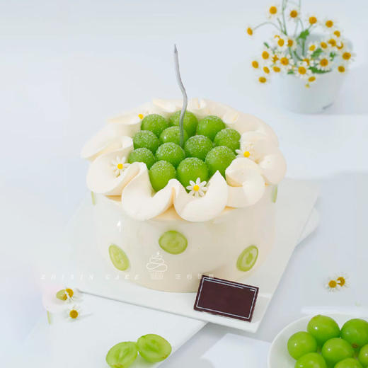 【茉莉青提】夏天治愈时刻，夏天的味道它都有~~动物奶油蛋糕 商品图0