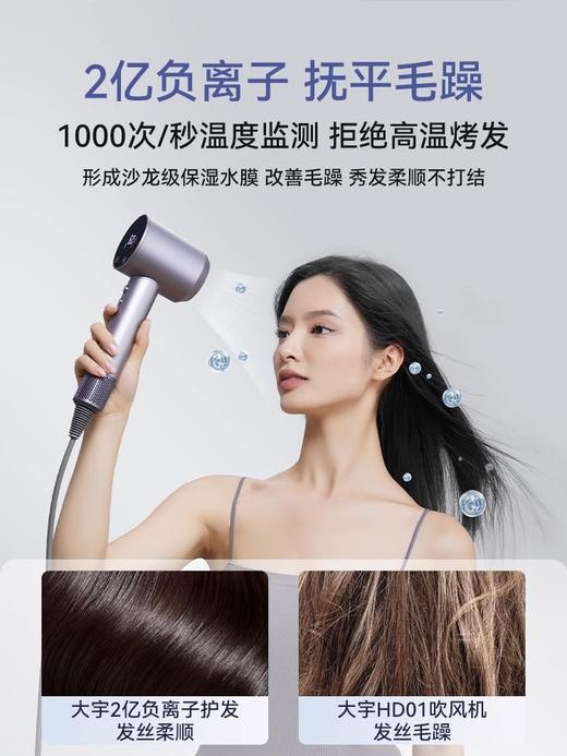 大宇高速吹风机家用大功率低噪音速干负离子护发电吹风筒 商品图1