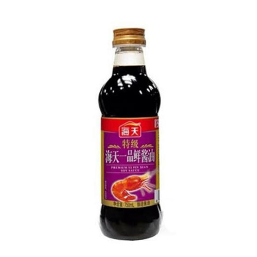 海天特级一品鲜酱油750ml 商品图0