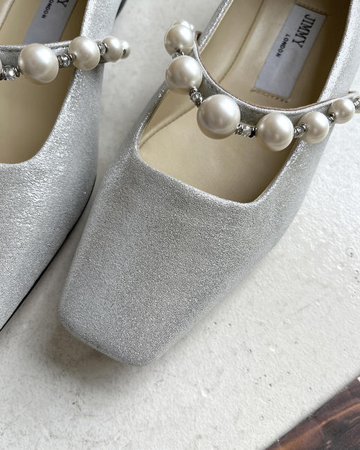 7折  JM家 舒适优雅皮鞋 芭蕾珍珠平底鞋 BZ1080 商品图14