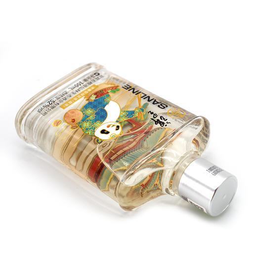 宜宾五粮液仙林生态 锦里透明瓶52度 植物类露酒 100ml*5礼盒装 商品图5