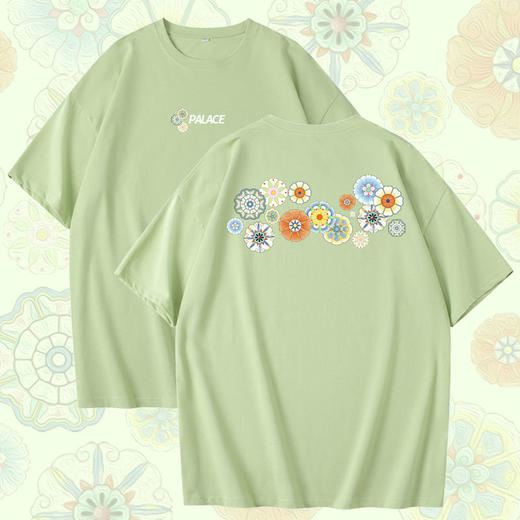 【T恤】 团纹短袖T恤 商品图0