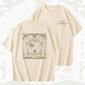 【T恤】荷花纹短袖T恤