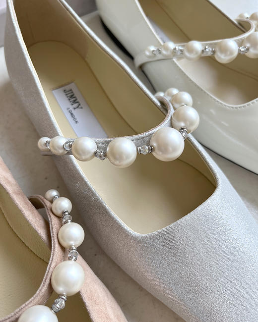 7折  JM家 舒适优雅皮鞋 芭蕾珍珠平底鞋 BZ1080 商品图8