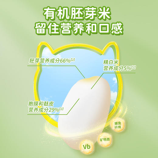 【婴标有机】碧欧奇胚芽米粉高铁宝宝辅食营养米糊180g 商品图3