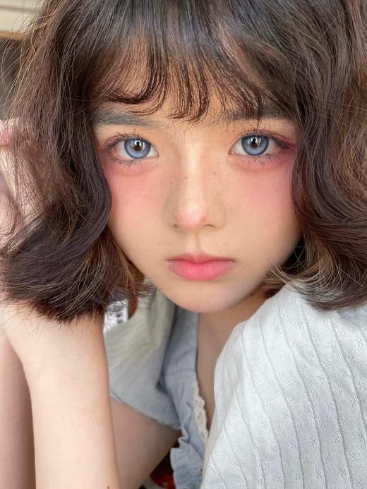 【大直径】Leenscolor-蓝色烟火-14.5mm【年抛 度数0-1000度 含525/575】 商品图7