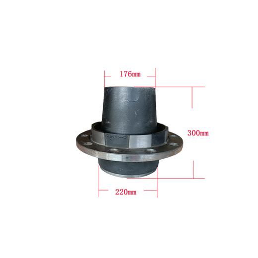 轮毂轴头葫芦头适用于德式部分车桥华劲 商品图1