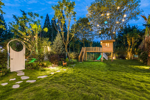 【青城山#177号-8】8房温泉私汤/泳池别墅，轰趴，王婆岩景区旁，草坪BBQ、KTV、台球、带地暖、家庭影院cscs 商品图3