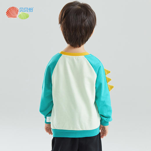 贝贝怡童装儿童卫衣秋季男童衣服休闲上衣洋气秋装223S3100 商品图1