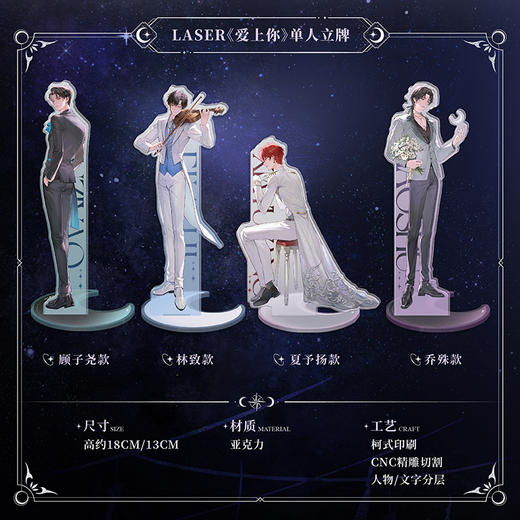 【现货】猫耳FM LASER《爱上你》系列周边 商品图0