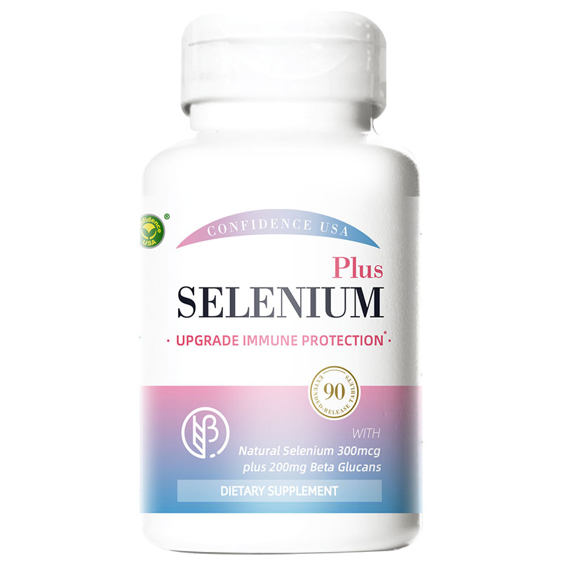 美国信心药业牌纳米氨基酸螯合硒β-葡聚糖复合片 90片