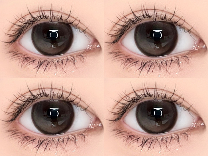 RUNACO美瞳 年抛隐形眼镜 小萌环 14.2mm 1副/2片 左右度数可不同-VVCON美瞳商城7
