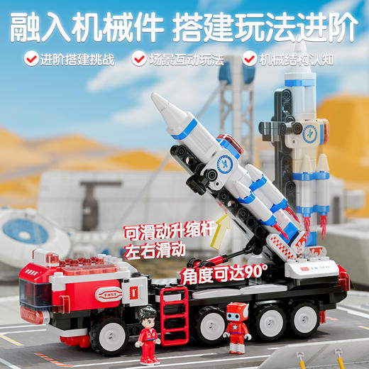 布鲁可-布布体感遥控神州火箭车 62122 商品图1