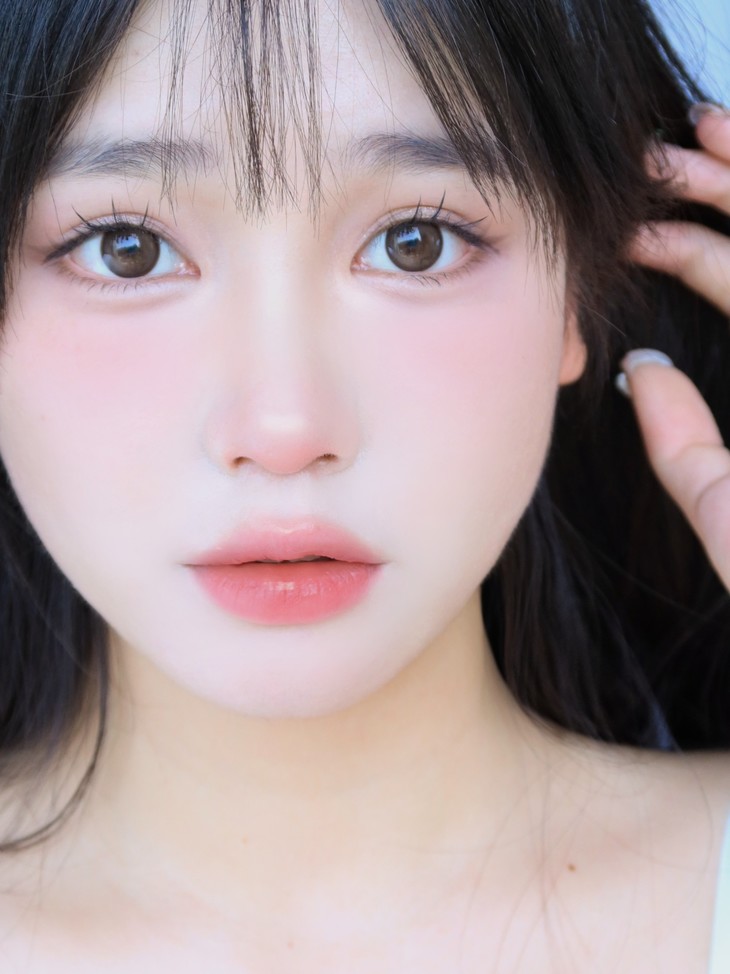 RUNACO美瞳 年抛隐形眼镜 小萌环 14.2mm 1副/2片 左右度数可不同-VVCON美瞳商城9