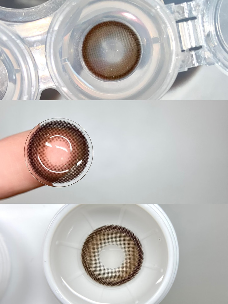 RUNACO美瞳 年抛隐形眼镜 小萌环 14.2mm 1副/2片 左右度数可不同-VVCON美瞳商城5