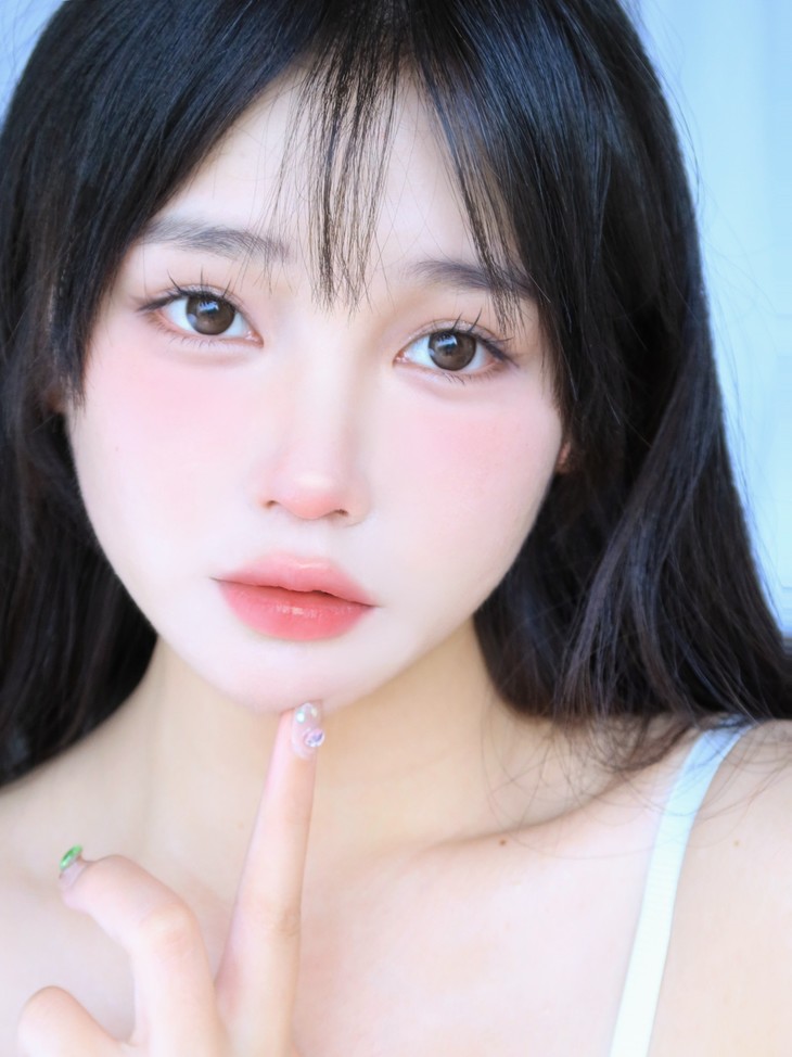 RUNACO美瞳 年抛隐形眼镜 小萌环 14.2mm 1副/2片 左右度数可不同-VVCON美瞳商城10