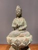 青铜莲花座观音菩萨像，顺丰包邮 商品缩略图1