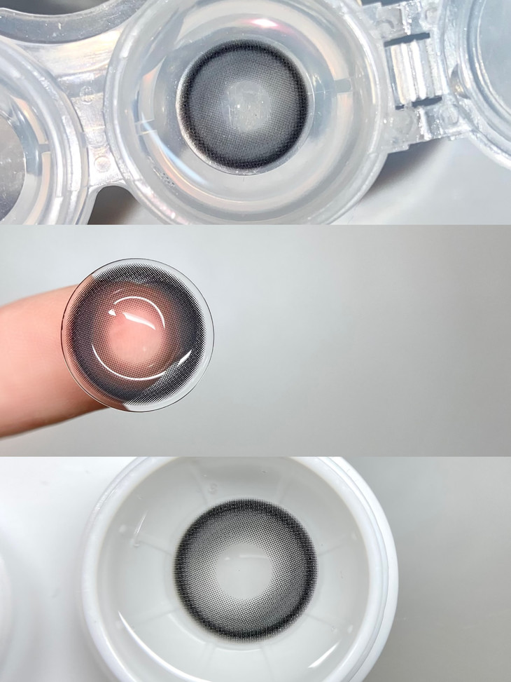 RUNACO美瞳 年抛隐形眼镜 小椰球 14.2mm 1副/2片 左右度数可不同 - VVCON美瞳商城