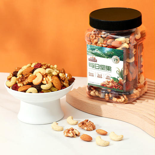 (百万补贴) 三只松鼠每日坚果499g/罐 商品图3
