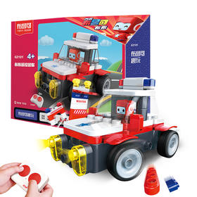 布鲁可-布布遥控警车62101