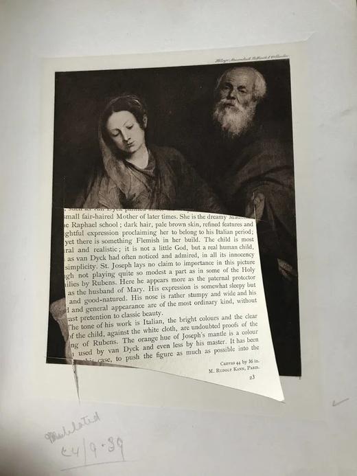 1900年 艺术巨匠《凡·戴克画集》 50幅精美画作 真皮脊精装大16开 商品图2