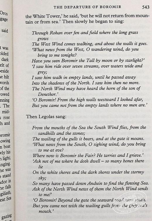 【中商原版】指环王三本盒装 平装版 英文原版 The Lord of the Rings 3 Book Box set JRR Tolkien 商品图7